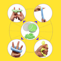 康復(fù)訓(xùn)練橡皮泥