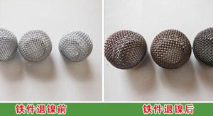 鐵件鍍鎳層化學退鎳劑配方